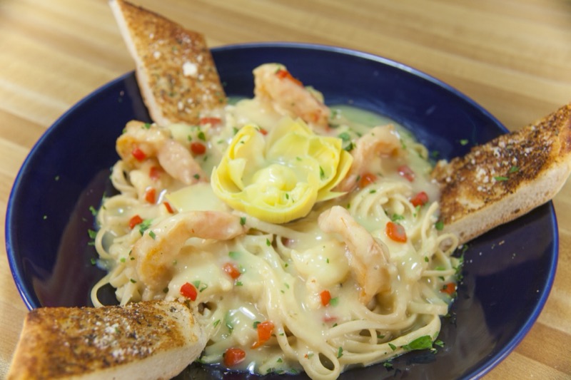 Shrimp pasta at State Street Grill